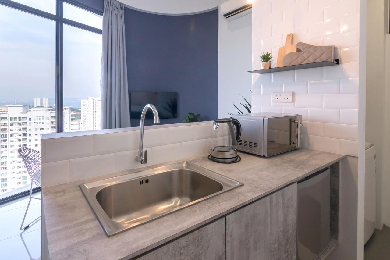 Arte Serviced Apartment @ Penang ゲルゴル エクステリア 写真